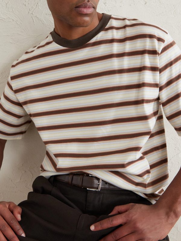 Striped Cotton-Jersey T-Shirt - CU
