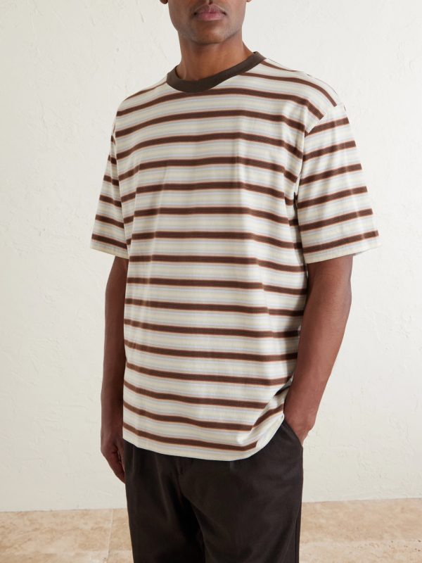Striped Cotton-Jersey T-Shirt - FR