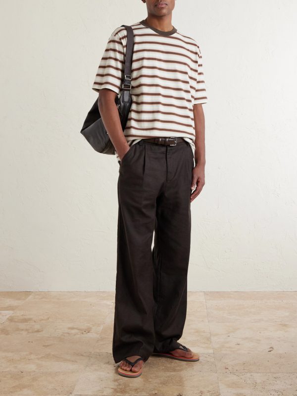 Striped Cotton-Jersey T-Shirt - OU