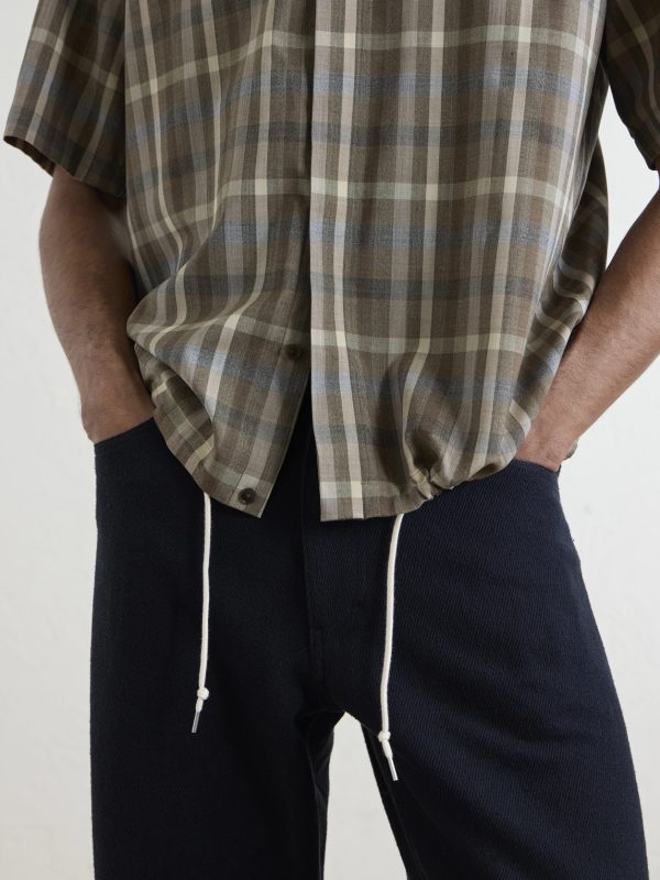Checked Wool Shirt - CU