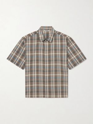 Checked Wool Shirt Checked Wool Shirt