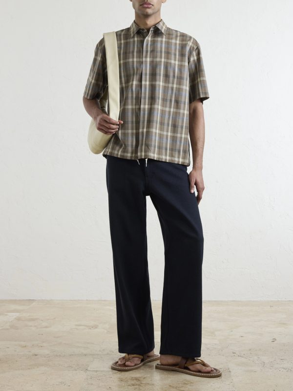 Checked Wool Shirt - OU