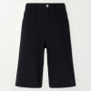 Wide-Leg Silk Shorts Wide-Leg Silk Shorts