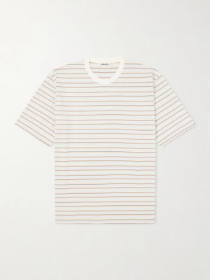 Striped Cotton-Jersey T-Shirt