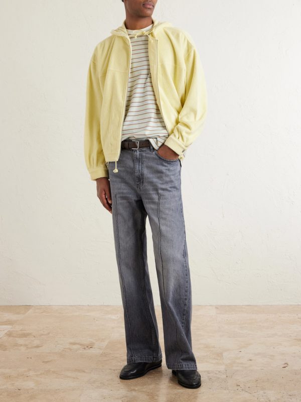 Striped Cotton-Jersey T-Shirt - OU Striped Cotton-Jersey T-Shirt - OU