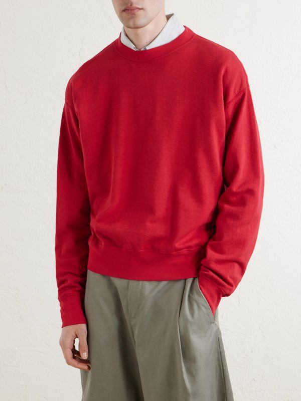Cotton, Wool and Silk-Blend Jersey Sweater - FR