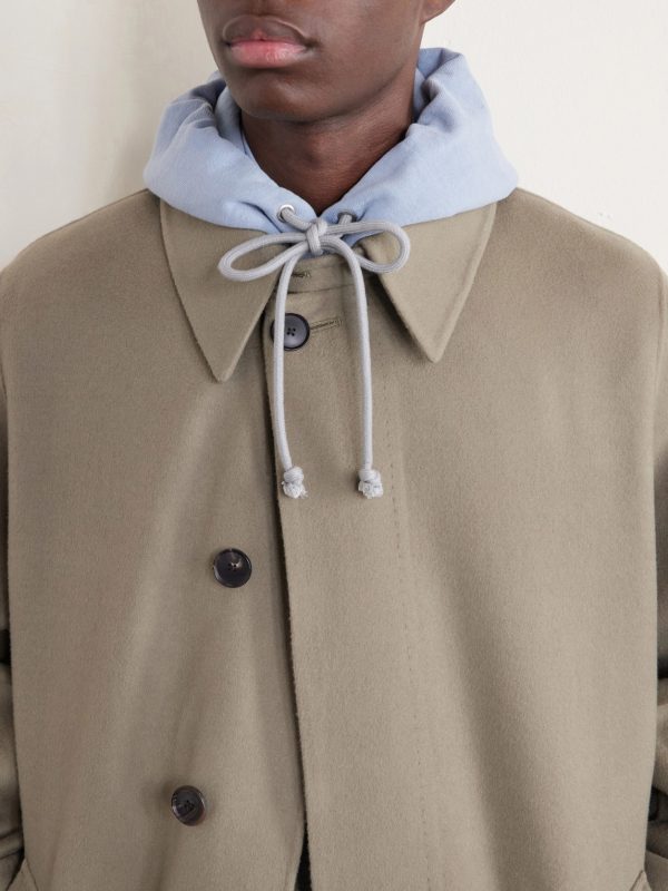 Two-Tone Cotton-Jersey Hoodie - CU Two-Tone Cotton-Jersey Hoodie - CU