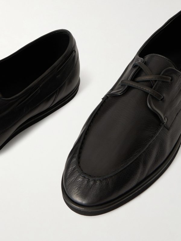 Leather Boat Shoes - CU