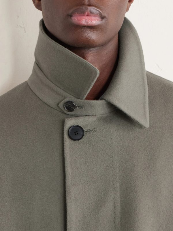 Melton Wool Coat - CU