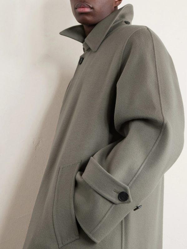 Melton Wool Coat - E1