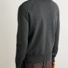 Slim-Fit Virgin Wool Zip-Up Cardigan - BK Slim-Fit Virgin Wool Zip-Up Cardigan - BK