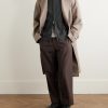 Slim-Fit Virgin Wool Zip-Up Cardigan - OU Slim-Fit Virgin Wool Zip-Up Cardigan - OU
