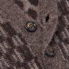 Jacquard-Knit Cashmere-Blend Cardigan - CU