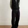 Ribbed Cashmere Gilet - OU Ribbed Cashmere Gilet - OU
