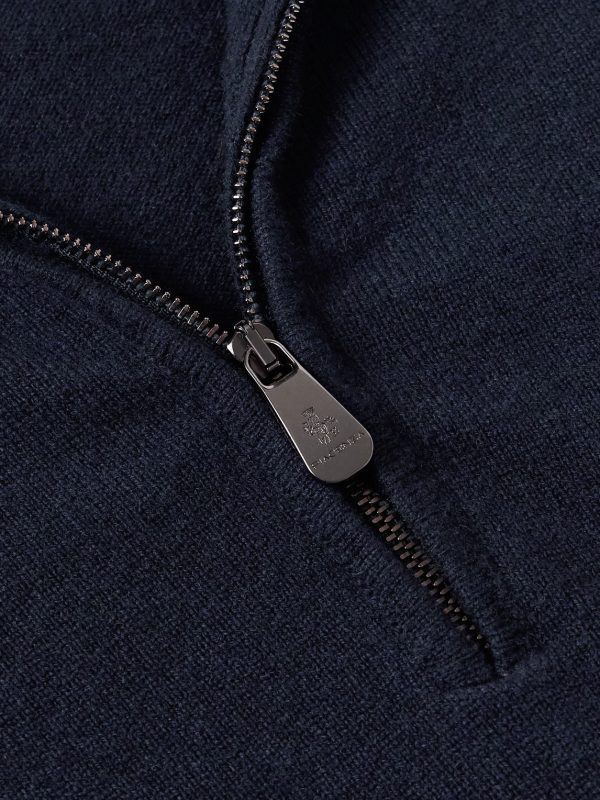 Cashmere Half-Zip Sweater - CU Cashmere Half-Zip Sweater - CU