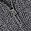 Textured Cashmere Half-Zip Sweater - CU