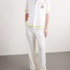 Tennis Camp-Collar Logo-Print Silk-Twill Shirt - OU Tennis Camp-Collar Logo-Print Silk-Twill Shirt - OU