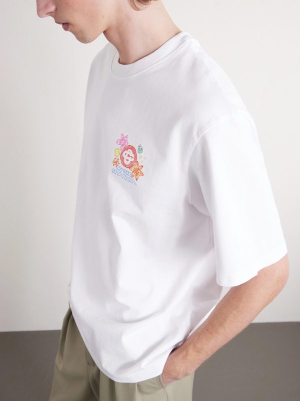 Collage D’Icones Printed Organic Cotton-Jersey T-Shirt - CU Collage D’Icones Printed Organic Cotton-Jersey T-Shirt - CU
