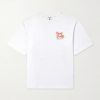 Collage D’Icones Printed Organic Cotton-Jersey T-Shirt Collage D’Icones Printed Organic Cotton-Jersey T-Shirt