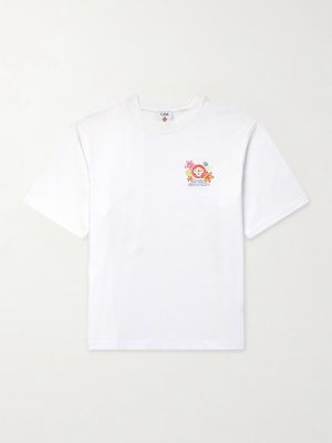 Collage D’Icones Printed Organic Cotton-Jersey T-Shirt