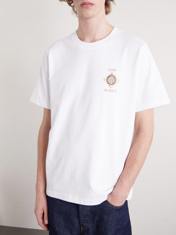 Plafond Orne De Musique Printed Organic Cotton-Jersey T-Shirt - FR Plafond Orne De Musique Printed Organic Cotton-Jersey T-Shirt - FR