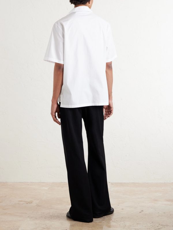 Collage D'Icones Graphiques Logo-Embroidered Cotton Shirt - BK Collage D'Icones Graphiques Logo-Embroidered Cotton Shirt - BK