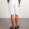 Wide-Leg Cotton-Gabardine Bermuda Shorts - BK Wide-Leg Cotton-Gabardine Bermuda Shorts - BK