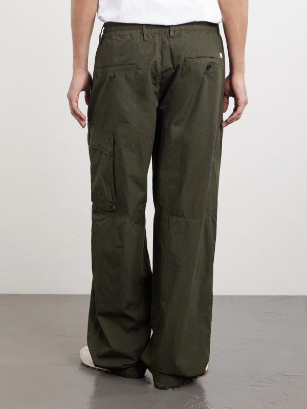 Straight-Leg Logo-Appliquéd Cotton Reps Cargo Trousers - BK Straight-Leg Logo-Appliquéd Cotton Reps Cargo Trousers - BK