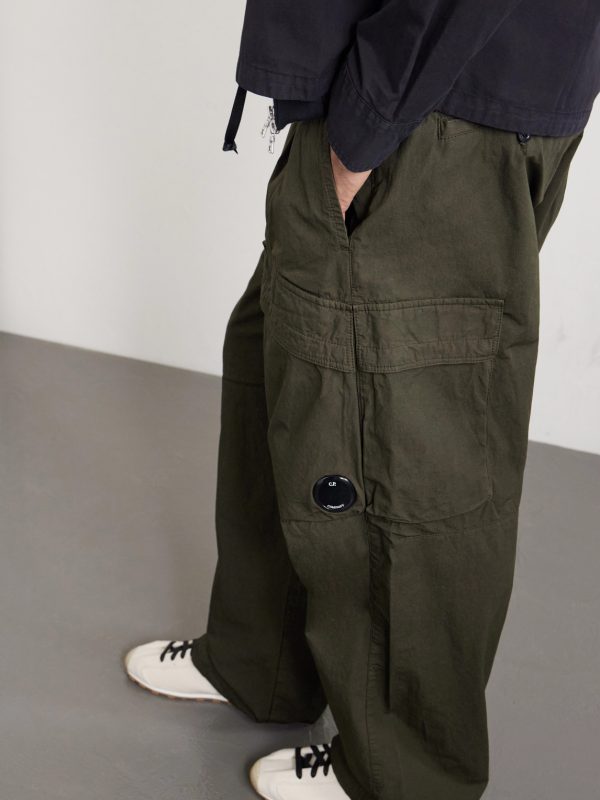 Straight-Leg Logo-Appliquéd Cotton Reps Cargo Trousers - CU Straight-Leg Logo-Appliquéd Cotton Reps Cargo Trousers - CU