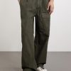 Straight-Leg Logo-Appliquéd Cotton Reps Cargo Trousers - FR Straight-Leg Logo-Appliquéd Cotton Reps Cargo Trousers - FR