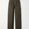 Straight-Leg Logo-Appliquéd Cotton Reps Cargo Trousers Straight-Leg Logo-Appliquéd Cotton Reps Cargo Trousers