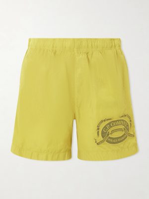 Straight-Leg Mid-Length Swim Shorts Straight-Leg Mid-Length Swim Shorts