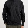 Logo-Appliquéd Organic Cotton-Gabardine Overshirt - FR
