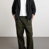 Logo-Appliquéd Organic Cotton-Gabardine Overshirt - OU