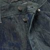 Wide-Leg Distressed Camouflage-Print Jeans - E1 Wide-Leg Distressed Camouflage-Print Jeans - E1