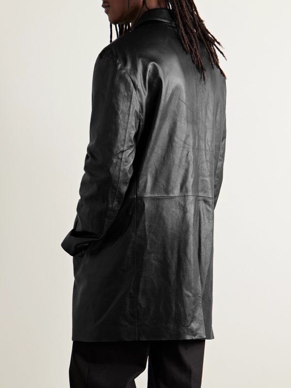 Leather Coat - BK Leather Coat - BK
