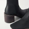 Monsieur Leather Ankle Boots - CU