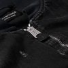 Distressed Denim Bomber Jacket - E1