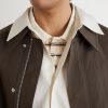 View Striped Silk and Cotton-Blend Shirt - CU