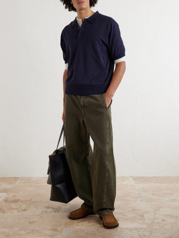 Arieta Knitted Polo Shirt - OU