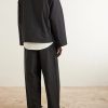 Ashi Tapered Recycled-Shell Trousers - BK Ashi Tapered Recycled-Shell Trousers - BK