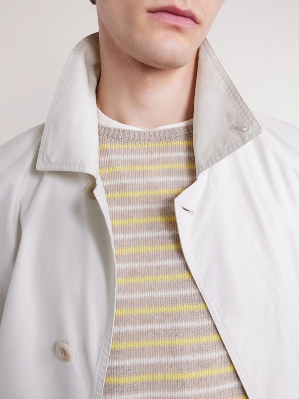 Cotton-Canvas Car Coat - CU