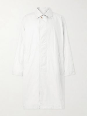 Cotton-Canvas Car Coat