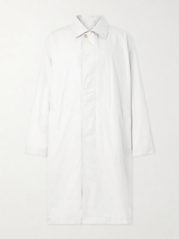 Cotton-Canvas Car Coat
