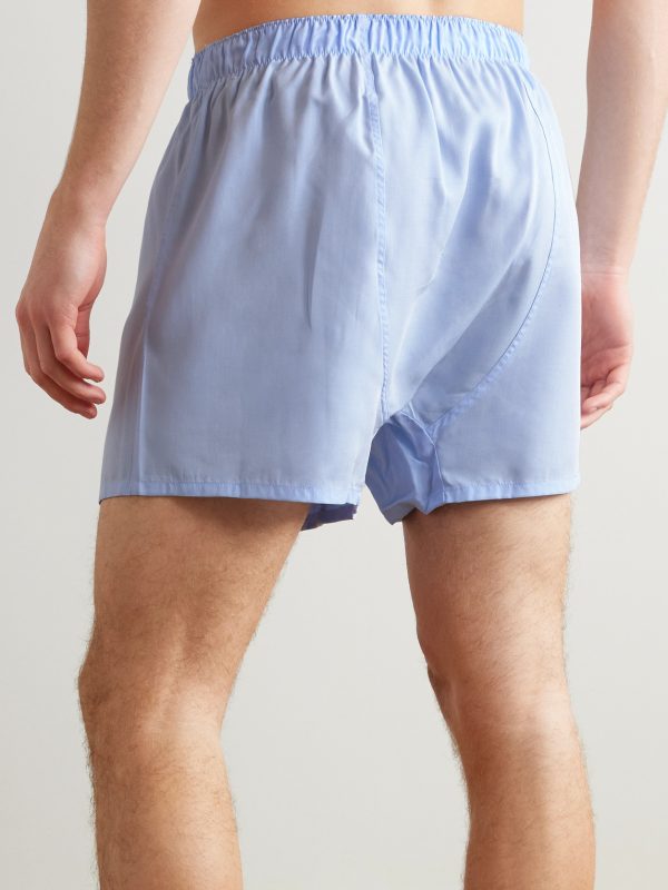 TENCEL™ Lyocell-Poplin Boxer Shorts - BK TENCEL™ Lyocell-Poplin Boxer Shorts - BK