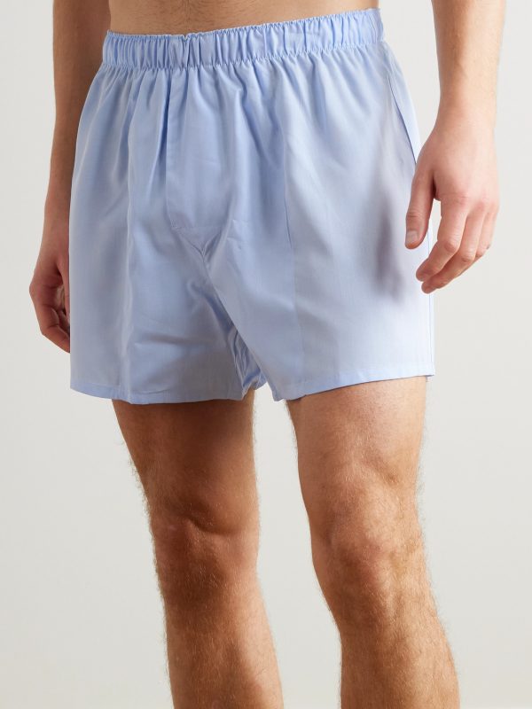 TENCEL™ Lyocell-Poplin Boxer Shorts - OU TENCEL™ Lyocell-Poplin Boxer Shorts - OU