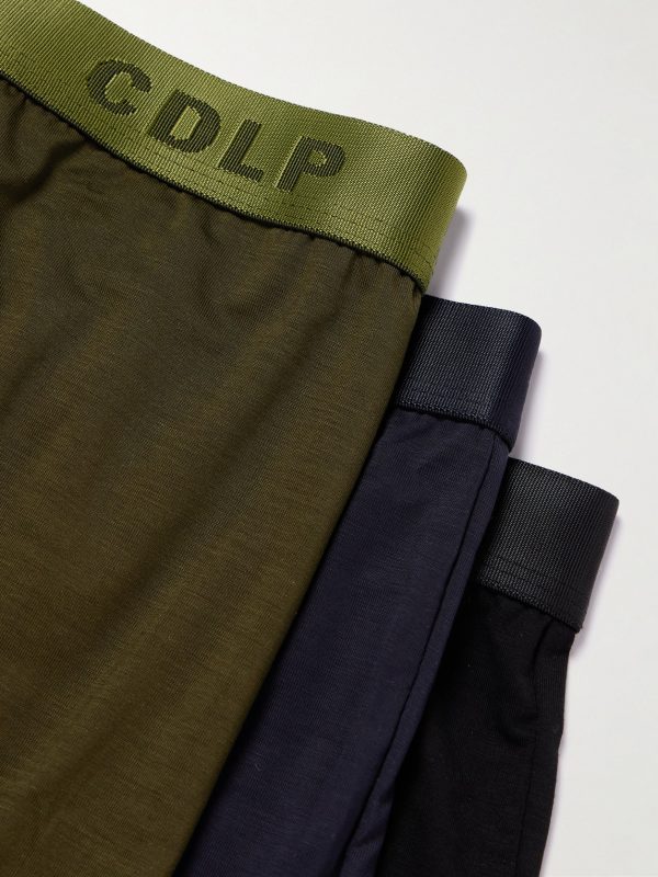 Three-Pack Stretch-TENCEL™ Lyocell Boxer Briefs - CU