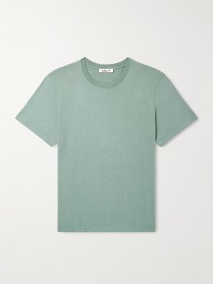 Lyocell and Pima Cotton-Blend Jersey T-Shirt Lyocell and Pima Cotton-Blend Jersey T-Shirt