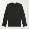 Lyocell and Pima Cotton-Blend Jersey T-Shirt Lyocell and Pima Cotton-Blend Jersey T-Shirt