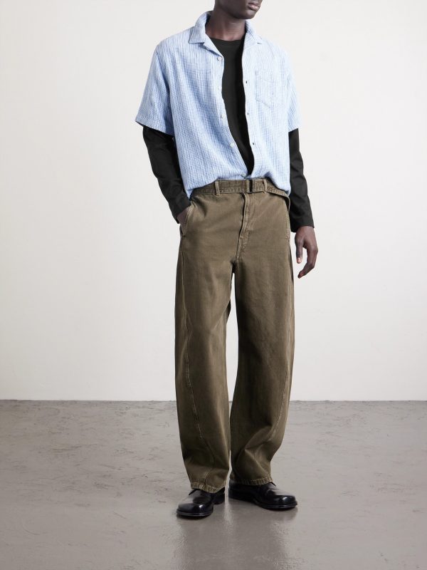 Lyocell and Pima Cotton-Blend Jersey T-Shirt - OU Lyocell and Pima Cotton-Blend Jersey T-Shirt - OU